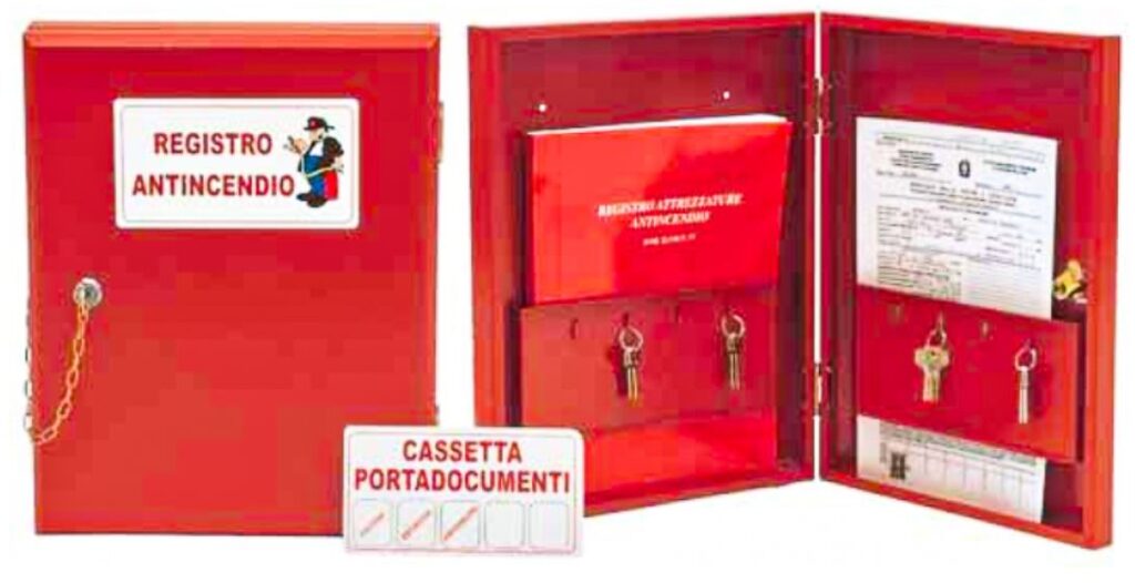 vendita cassetta registro antincendio prato